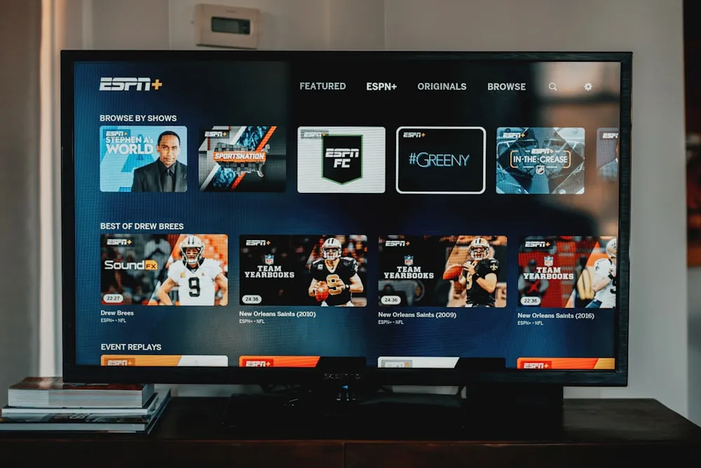 IPTV Application Portal User Interface Mockup